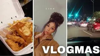 12 DAYS OF CHRISTMAS | VLOGMAS WEEK 3 | EATING FAST FOOD + NEW BOOK + BIRTH CHART