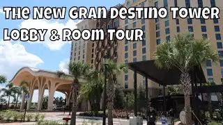 Gran Destino Tower Room and Lobby Tour - Walt Disney World 2019