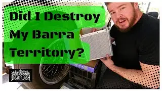 How to Install an External Transmission Cooler | Turbo Ford Territory Ghia | Barra ZF DIY Upgrade