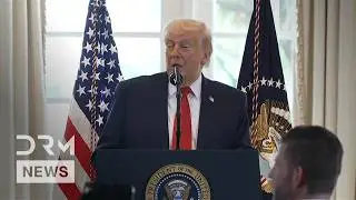 President Trump Attends Ceremony Renaming Road from West Palm Beach Airport to Mar-a-Lago | AC1N