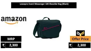 Lowepro Event Messenger 100 Shoulder Bag Black