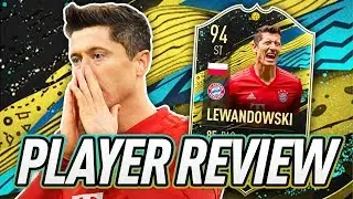 IS HE BACK?! 😲 94 TOTW MOMENTS LEWANDOWSKI PLAYER REVIEW! - FIFA 20 Ultimate Team