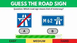 Driving theory test uk 2025, uk road sign, UK highway code 🛣  (Part 1)