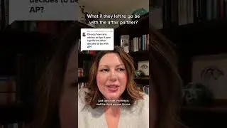 What if they left to go be with affair partner?