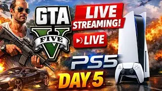 GTA V 5 live streaming on PS5 day 5 complete story mission Hindi
