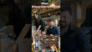 Board game cafe Dubai | Hive board game cafe Dubai #shorts #dubairestaurants