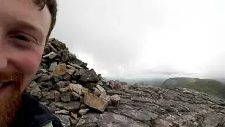 #hiking top of Benbaun Highest MOUNTAIN in Galway