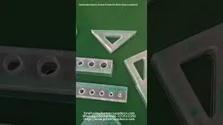 Automatic Rotary Screen Printer for Ruler, Automatic Screen Printing Machine for Ruler Set