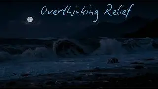 Moonlit Ocean Waves 🌕 | Deep Night Coastal Ambience & Relaxing Sounds