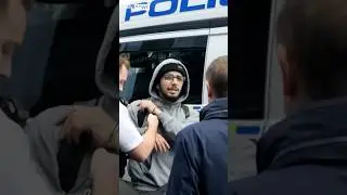 Sex offender arrest caught on camera by Sky News