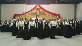 Coreografia da música Aleluia da Ir. Ana Paula CMES