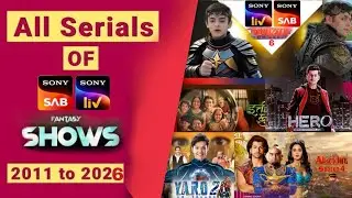 20211 to 2026 | Sony SAB | All fantasy Edvnchr TV shows list
