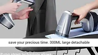 YIKA Steamer for Clothes Steamer, 300ml Big Water Tank Steam Iron for Clothes, 9 2Ft Extra
