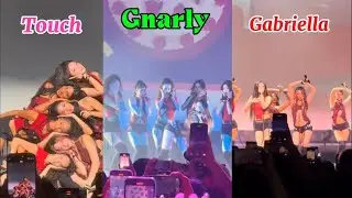 Touch, Gnarly and Gabriella #katseye #eyekons #tokyo #supersonic #summersonic #viralvideo #viral 