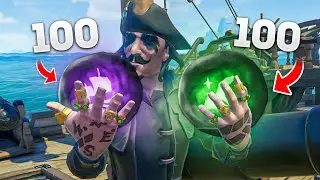 100 Магии vs Чемпионы SOT, кто победит в Sea of Thieves