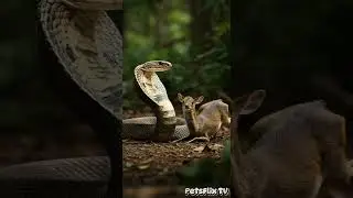 Nature&rsquo;s Ambush: King Cobra Attacks!😱