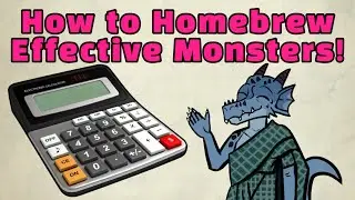 Basic Guide to Homebrewing Monsters in D&D
