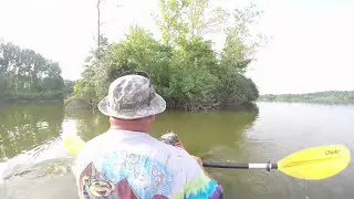 Eagle Creek Reservoir - The Small Island - June 2016