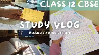 Day 1 of 14 Study Challenge|Mission Boards|Class 12 CBSE science student|ft.Merry Christmas