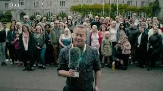 Protest in the Quad in support of a UCC colleague