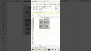 Excel interview question | Excel | Excel tips | #exceltips #excel #interview #question