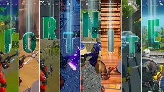 Collect FORTNITE Letters Hidden in Loading Screens! All Hidden Letters in Fortnite! - Chapter 2