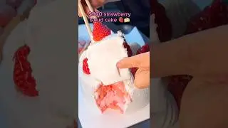 Do you ever just? The third bite was so soft and delicious #food #eating #mukbang #cake