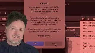 Kontakt Quick Fix for Missing Files: Batch Re-Save