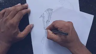 Drawing Horus | Horrible Art |