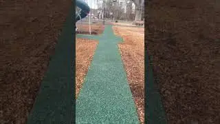 UNITY Surfacing   Video of Park Playground in CT to be ADA compliant wRubber Tiles