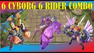 TEBAL & PERKASA 6 CYBORG 6 RIDER COMBO - SOLO TURBO - CHESS RUSH INDONESIA S10