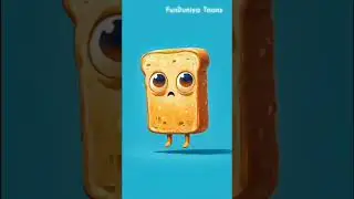 Cute Robot Saves a Bread Monster 🍞🤖 | 20s Cartoon Story