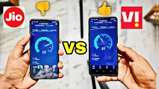 Jio Vs Vi Speed Test | Best Network In @India  | Best Network In bihar