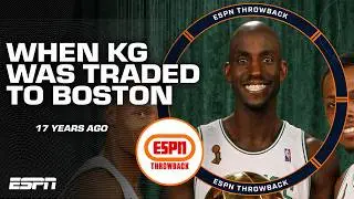 Revisiting Kevin Garnett getting traded to the Boston Celtics 🍀 | NBA Today