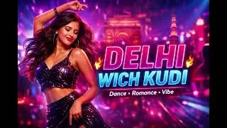 Delhi Wich Kudi 🔥 | Dance Romance Vibe | Punjabi x Hindi Urban Song | Nightclub Anthem