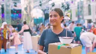 DIY Robot Costumes & Dance Party Fun at Summer for the City with Kid Koala