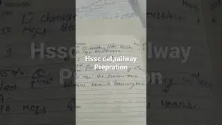 what im studying for railway and hssc cet