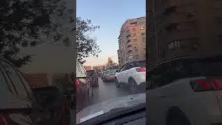 لو رايح مدينة نصر .. الحالة المرورية في امتداد رمسيس و العباسية الان ..