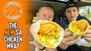 Popeyes Knockoff Snack Wraps Are Cold & Pathetic (*FULL FOOD REVIEW*) 🚫🌯