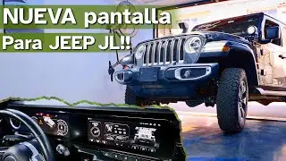 Es una LOCURA la nueva pantalla para JEEP WRANGLER JL !! | Dienstmotor Mx