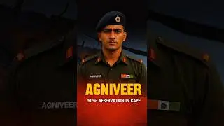Agniveer को SSC GD में 50% Reservation! 😱 BSF CISF CRPF Big Update #shorts #agniveer