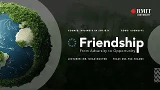 BUSINESS IN SOCIETY A3 | FRIENDSHIP: 2025 EARTHSHOT PRIZE WINNER &ndash; 