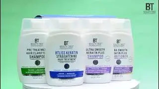 Beauty Tree Btliss Keratin Straightening Hair Treatment Marula & Acai Oil Mono Dose Kit 480 ml