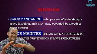 Space maintainance & maintainers  Dr. saabir
