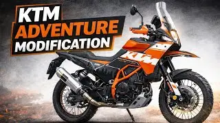 KTM Adventure 250/390 modification. How to install Top Rack from MotoTorque?