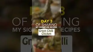Spice things up with my special #SignatureSunday recipe 'Green Chilli Chicken' 💚🥵 #sanjeevkapoor