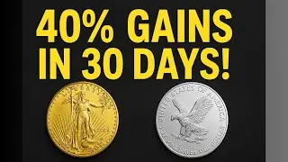 Proof of 40% Gains in Gold & Silver in 30 Days!  Silver Squeeze, Gold Silver Ratio & 7k Sound Money