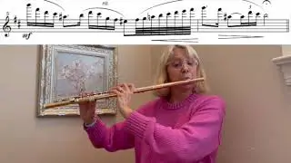 2025-2026 All-State Utah High School Flute Audition Etude, #3D