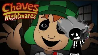 Jogando cinco noites com Chaves