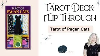 Tarot Deck Flip Through - Tarot of Pagan Cats Deck